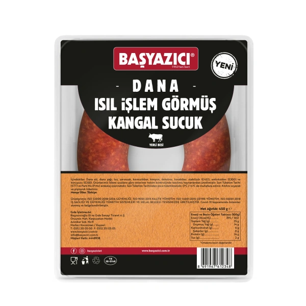 Başyazıcı Dana Kangal Sucuk 450 G